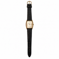Vintage Winfield Rectangular Gold-Tone Quartz Dress Watch - Requires a Battery