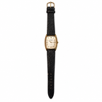 Vintage Winfield Rectangular Gold-Tone Quartz Dress Watch - Requires a Battery