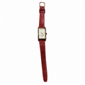 Vintage Peugeot Rectangular Small Seconds Quartz Watch - Requires a Battery