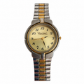 Vintage Viking Two-Tone Arabic Dial Watch - Requires a Battery