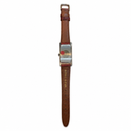 Vintage Peugeot Rectangular Small Seconds Quartz Watch - Requires a Battery