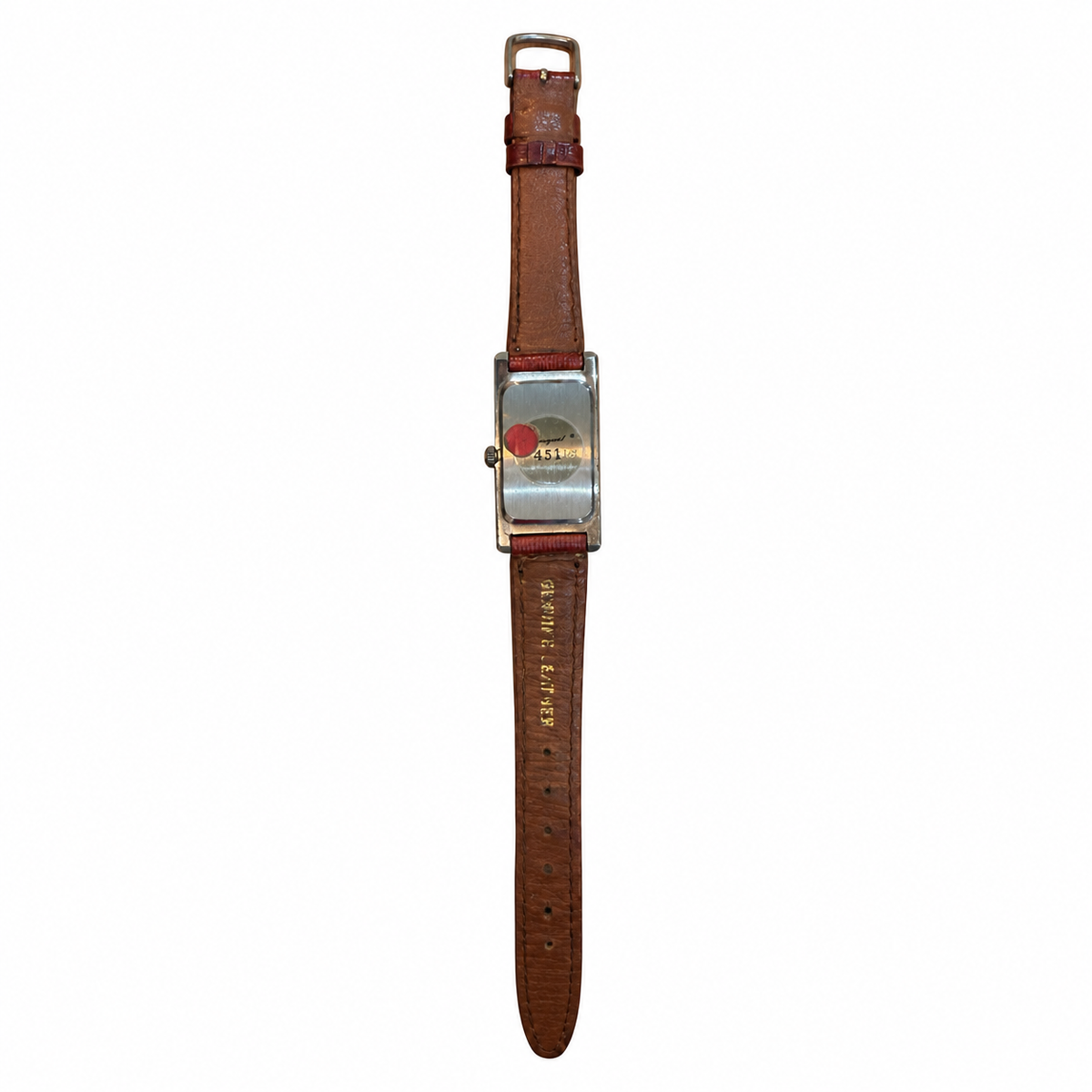 Vintage Peugeot Rectangular Small Seconds Quartz Watch - Requires a Battery