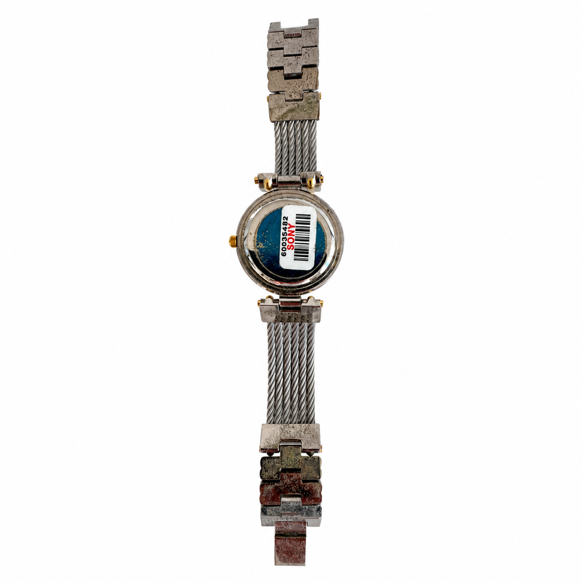 Vintage Vadet VD-5007L Ladies Quartz Gold Dial Cable Bracelet Watch - Requires a Battery