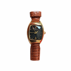 Vintage Caravelle by Bulova Black Dial Mechanical Watch - Requires Winding