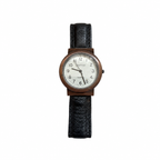 Vintage Shiffon White Dial Quartz Dress Watch - Requires a Battery