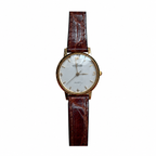 Vintage Gold-Tone Japanese Quartz Dress Watch - Requires a Battery