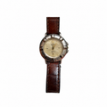Vintage Peugeot Gold Dial Quartz Watch - Requires a Battery