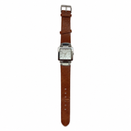 Vintage Nine West Square Silver Dial Cuff Watch - Requires a Battery