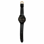Vintage Lorus Black Dial 50M Quartz Date Watch