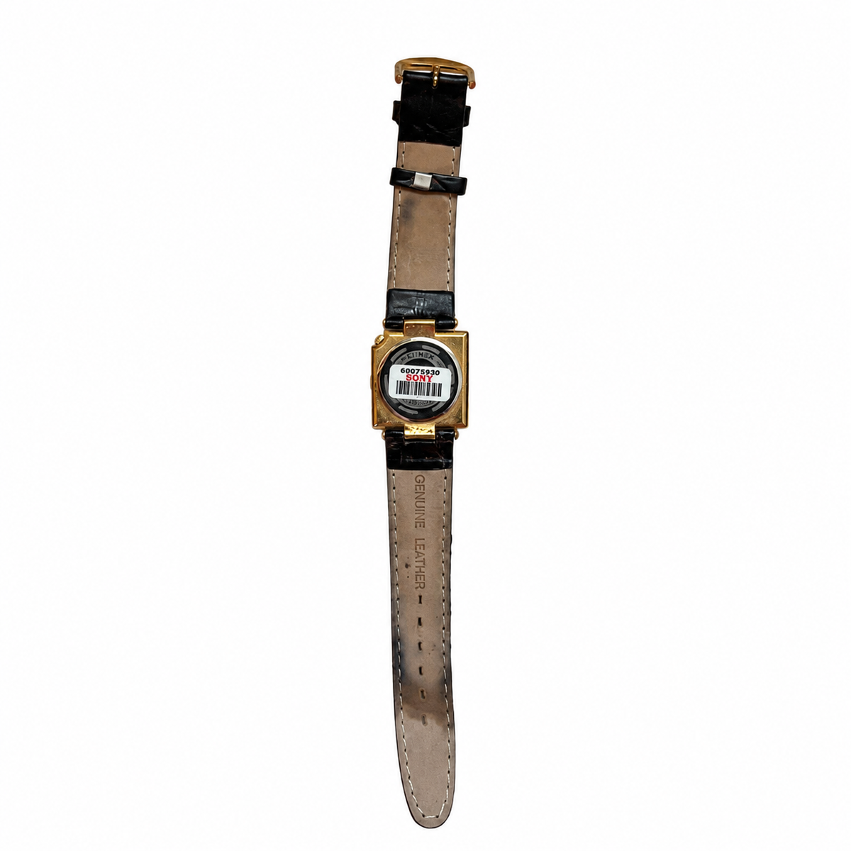 Vintage Da Vinci Square Gold-Tone Quartz Watch - Requires a Battery