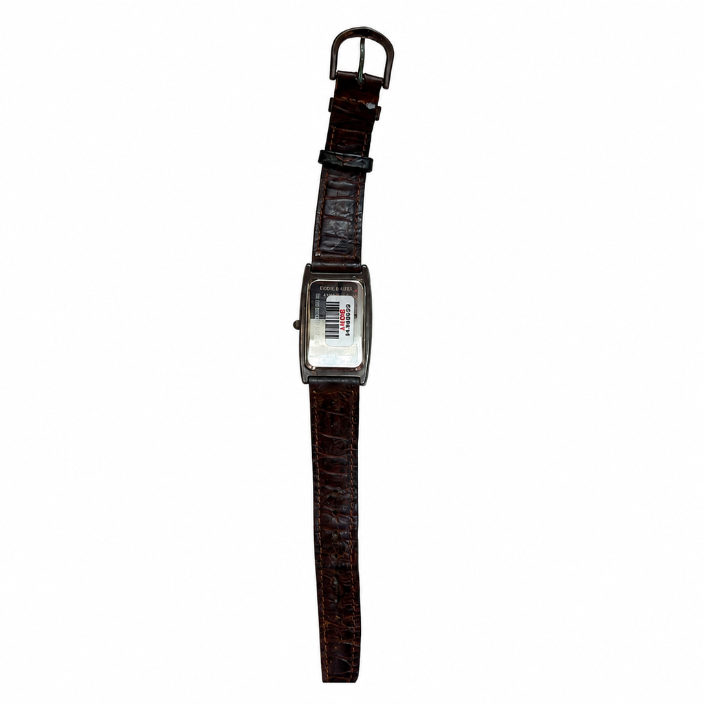 Vintage Eddie Bauer Rectangular Roman Numeral Watch - Requires a Battery