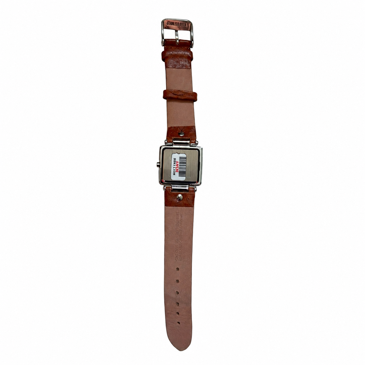 Vintage Nine West Square Silver Dial Cuff Watch - Requires a Battery