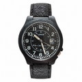 Vintage Lorus Black Dial 50M Quartz Date Watch