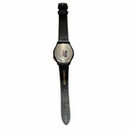 Vintage Lorus Black Dial 50M Quartz Date Watch