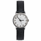 Vintage Timex White Dial Mechanical Watch - Requires Winding