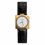 Vintage Da Vinci Square Gold-Tone Quartz Watch - Requires a Battery