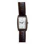 Vintage Eddie Bauer Rectangular Roman Numeral Watch - Requires a Battery