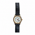 Vintage-Style White Dial China Quartz Watch - Requires a Battery