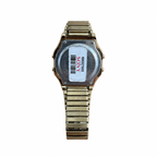 Vintage Timex Indiglo Digital Watch - Gold-Tone Expansion - Battery Required