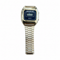 Vintage Delphi III Digital Quartz Watch - Gold-Tone LCD - Battery Required