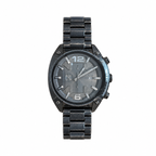 Vintage Diesel Double Down Quartz Watch - Grey Dial Gunmetal - Battery Required