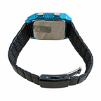 Vintage Trans Continents Ana-Digi Temp Watch - Blue/Black - Battery Required