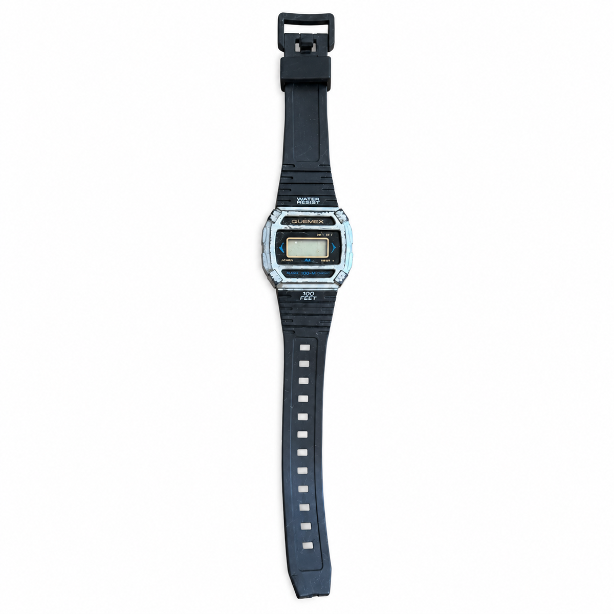 Vintage Quemex Digital Sport Watch - 100 Feet Water Resist - Battery Required