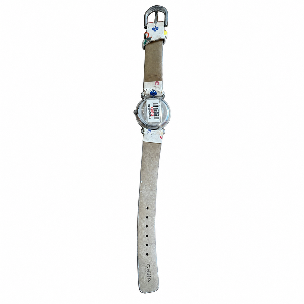 Vintage Playing Card Suit Print Quartz Wristwatch - Battery Required