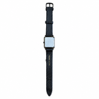 Vintage Rectangular Black & Gold-Tone Minimalist Quartz Watch - Battery Required
