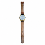 Vintage Golf Putting Green Novelty Quartz Watch with Brown - Battery Required