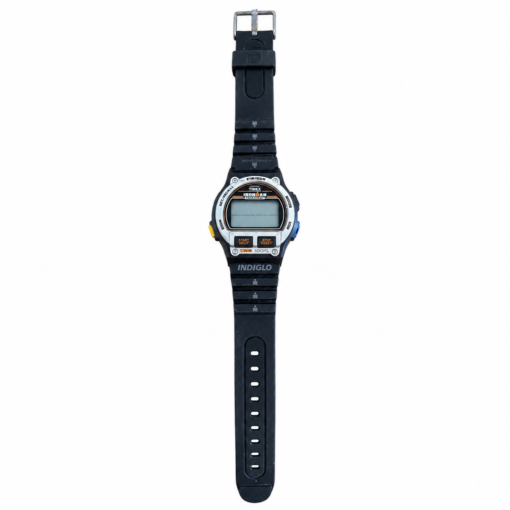 Vintage Timex Ironman Triathlon Indiglo Digital Sports Watch - Battery Required