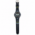 Vintage Ferarry Digital Compass-Style Black Sports Wristwatch - Battery Required