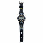 Vintage Ferarry Digital Compass-Style Black Sports Wristwatch - Battery Required