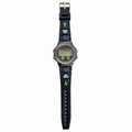 Vintage Ferarry Silver-Tone Digital Sports Watch with Black - Battery Required