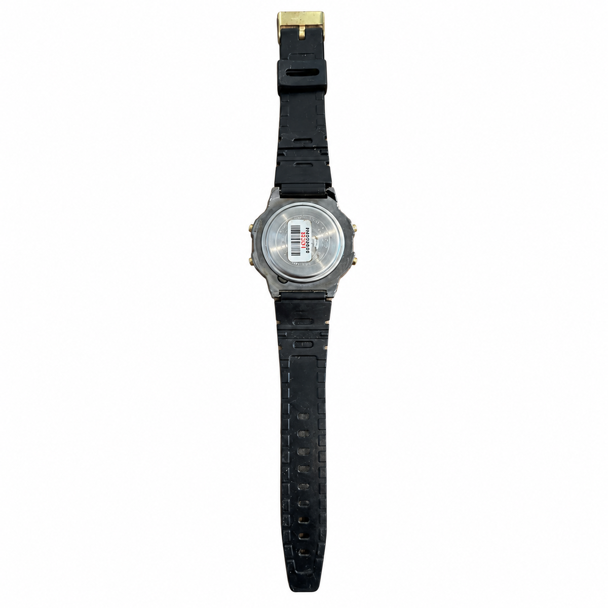 Vintage Ferarry Silver-Tone Digital Sports Watch with Black - Battery Required