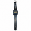 Vintage Timex Quartz Black Digital Resin Strap Wristwatch - Battery Required