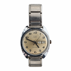 Vintage Timex Electric Dynabeat Day-Date Watch - Requires a Battery