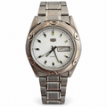 Vintage Seiko 5-Shield White Dial Day-Date Quartz Watch - Requires a Battery