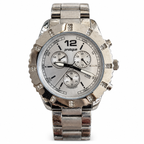 Vintage Prologue 10 ATM Crystal-Bezel Multi-Subdial Chronograph Watch - Requires a Battery