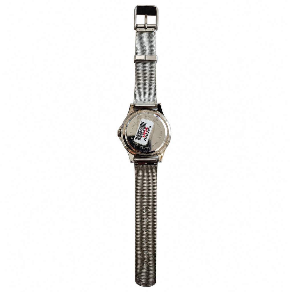 Vintage Pierre Nicol Silver Dial Mesh Watch - Requires a Battery