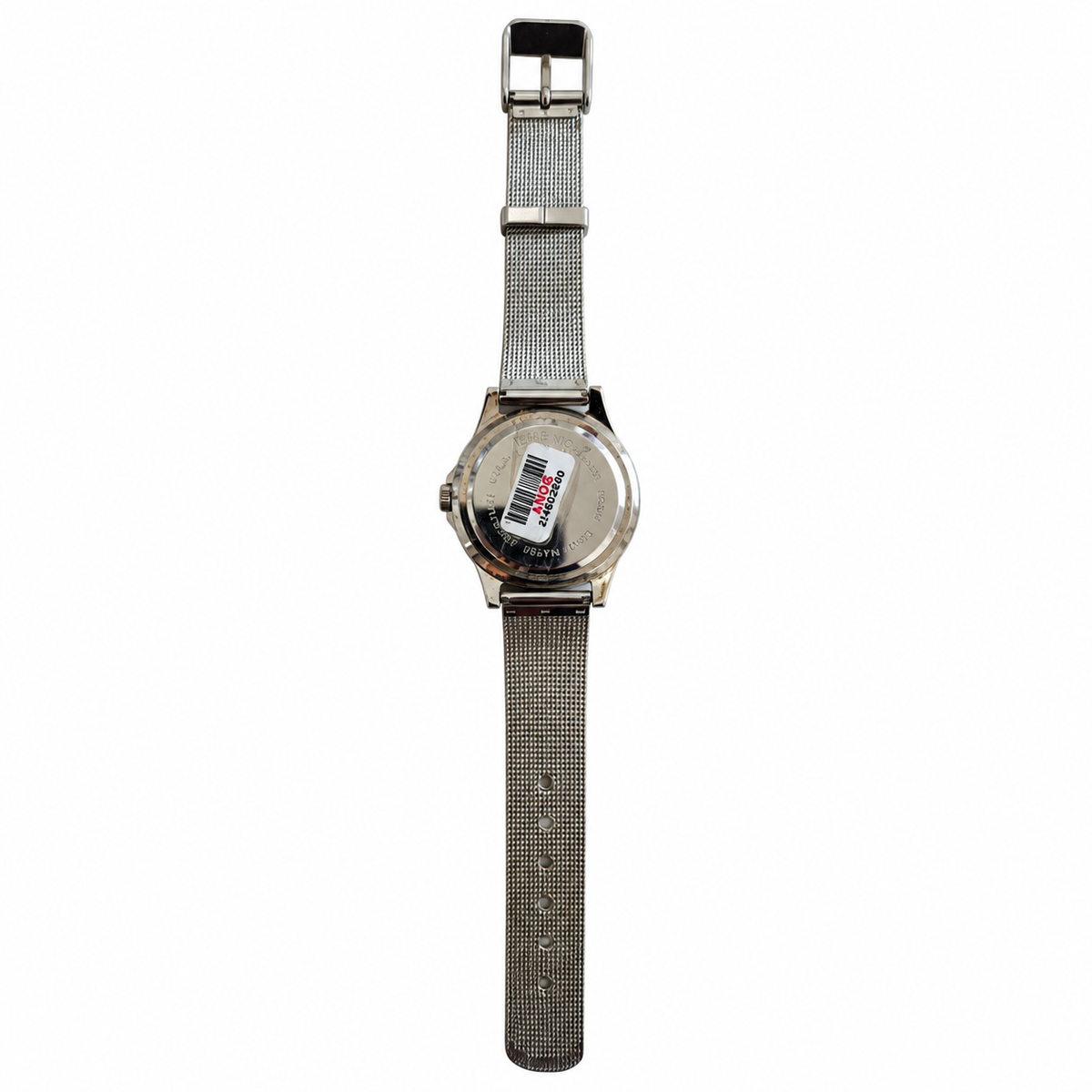 Vintage Pierre Nicol Silver Dial Mesh Watch - Requires a Battery