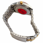Vintage Da Vinci Two-Tone Fluted Bezel Watch - Requires a Battery