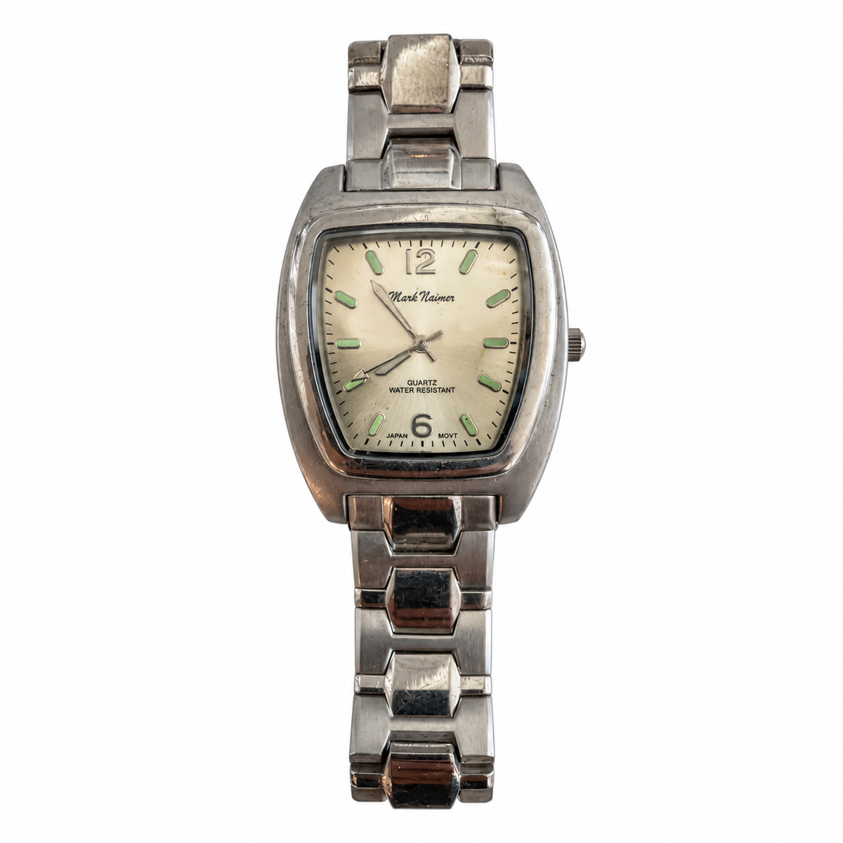 Vintage Mark Naimer Champagne Dial Cushion Quartz Watch - Requires a Battery