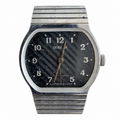 Vintage Pobeda Made in USSR Black Dial Mechanical Watch - Requires Winding