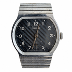 Vintage Pobeda Made in USSR Black Dial Mechanical Watch - Requires Winding