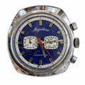 Vintage Majestime Swiss Two-Register Chronograph Watch - Requires Winding