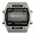 Vintage Quemex 150-FT Alarm Chronograph Digital Watch - Requires a Battery