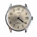 Vintage Timex Champagne Dial Date Mechanical Watch - Requires Winding