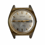 Vintage Parker De Luxe Swiss Day-Date Mechanical Watch - Requires Winding