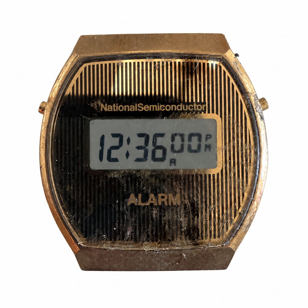 Vintage National Semiconductor Alarm Digital Watch - Requires a Battery